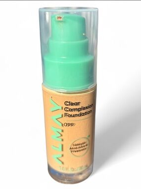 Almay Clear Complexion Foundation, Oil-Free Face Makeup for Acne-Prone Skin